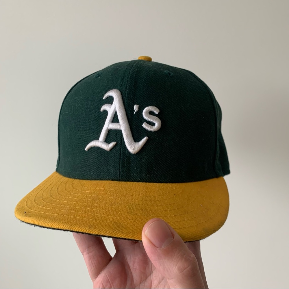 New Era MLB Oakland A’s Baseball 59FIFTY Cap Hat Size 6 3/4